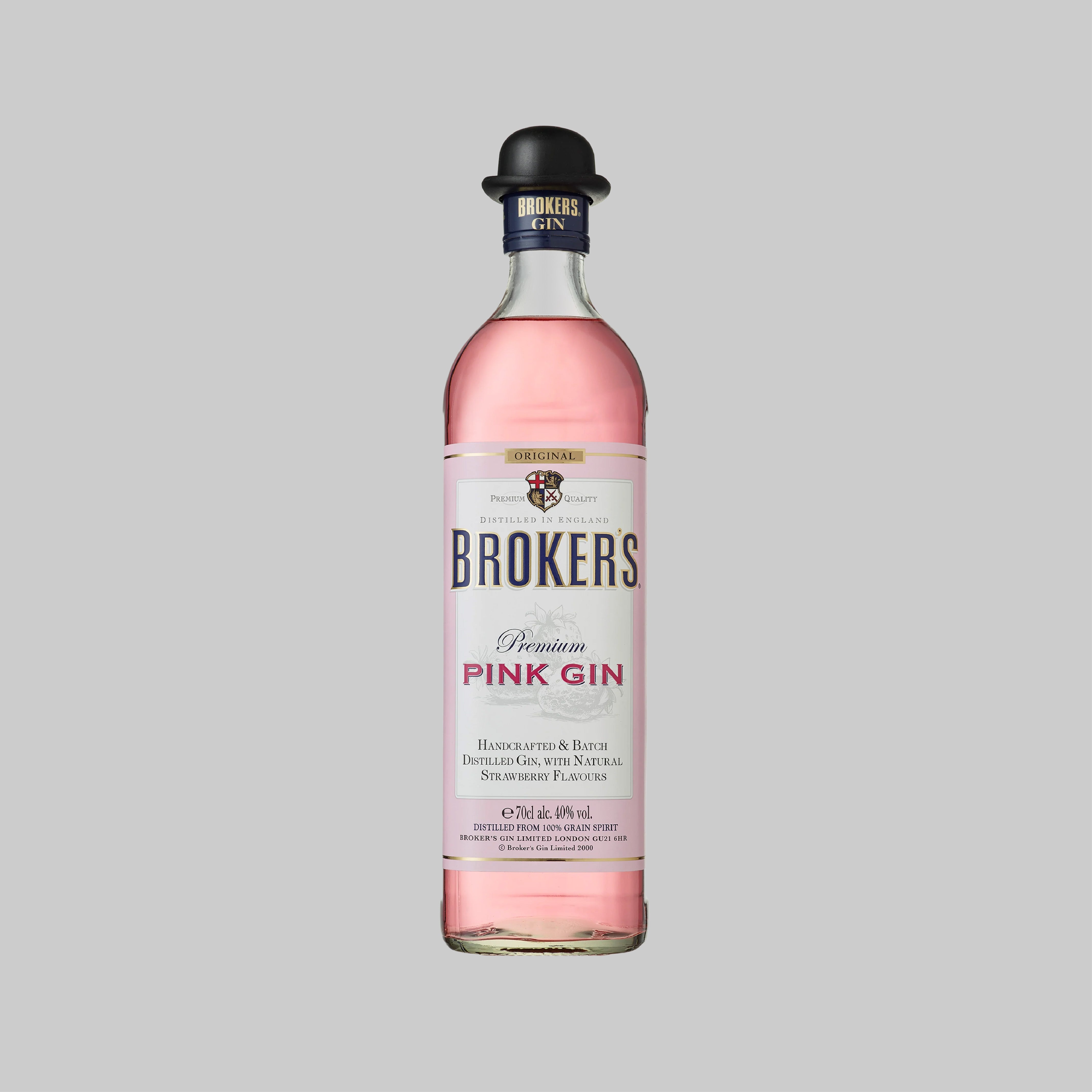 Broker's Pink Gin 700ml 40.0% | TIME2DRINK